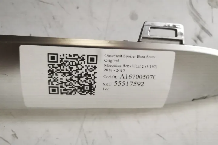 Ornament Spoiler Bara Spate Original  Mercedes-Benz  GLE  2  [2019 - 2 - Foto 7