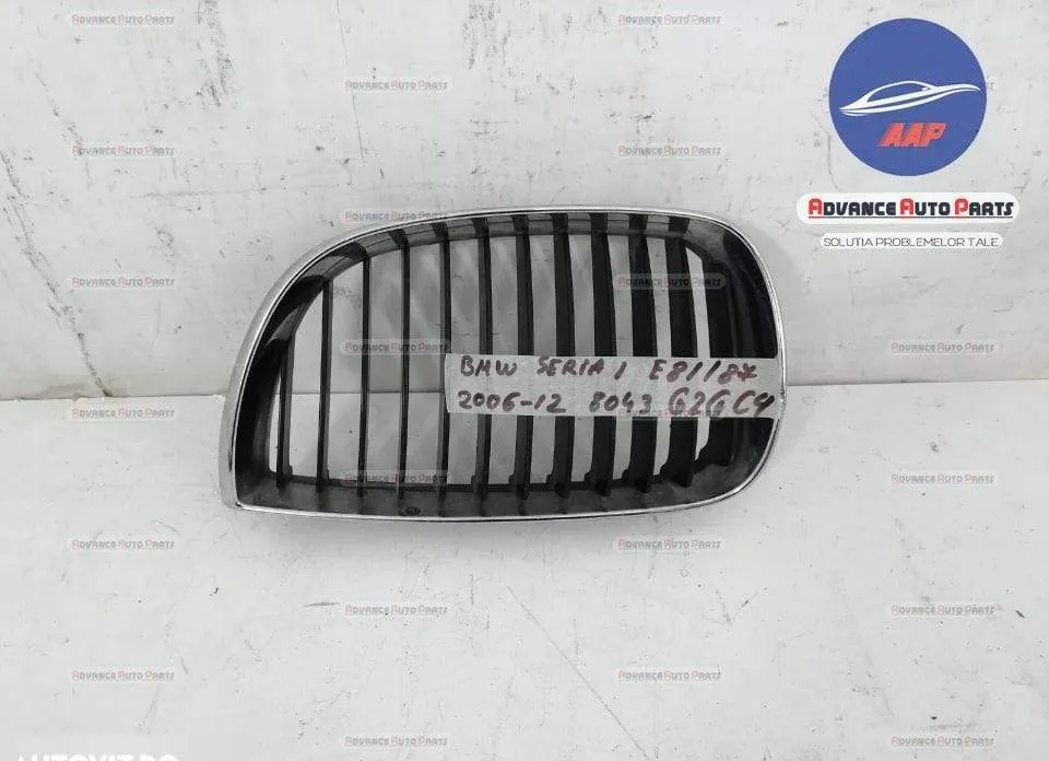 Grila centrala stanga originala BMW  Seria 1  E81/E82/E87/E88 [facelif - Foto 1