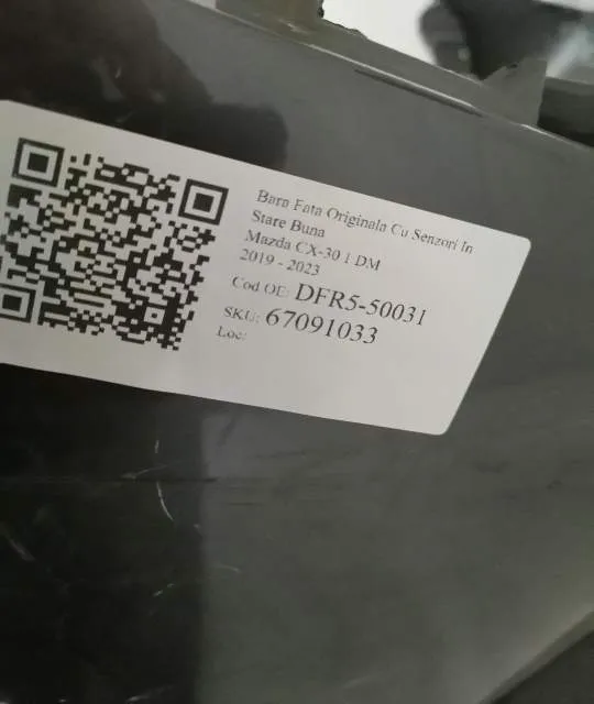Bara Fata Originala Cu Senzori In Stare Buna Mazda  CX-30  1 DM [2019 - Foto 8