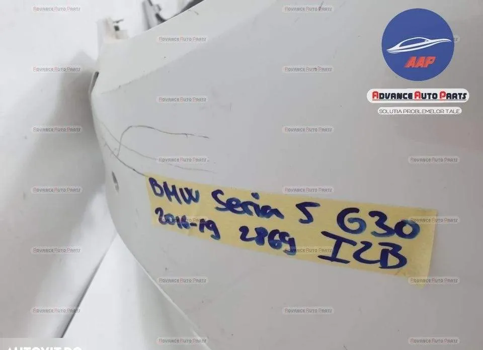 Bara fata originala cu senzori spalatori si parktronic BMW  Seria 5  G - Foto 7