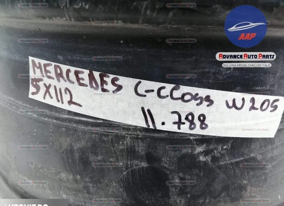 Janta 5X112 R18 originala Mercedes-Benz  C-Class  W205/S205/C205 [2014 - Foto 8