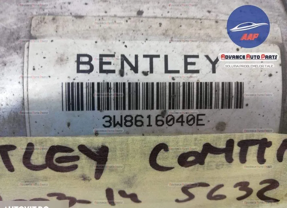 Perna aer dreapta fata cod 3W8616040E - originala Bentley  Continental - Foto 7