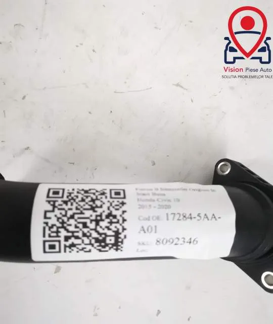 Furtun B Intercooler Original In Stare Buna Honda  Civic  10 [2015 - 2 - Foto 5