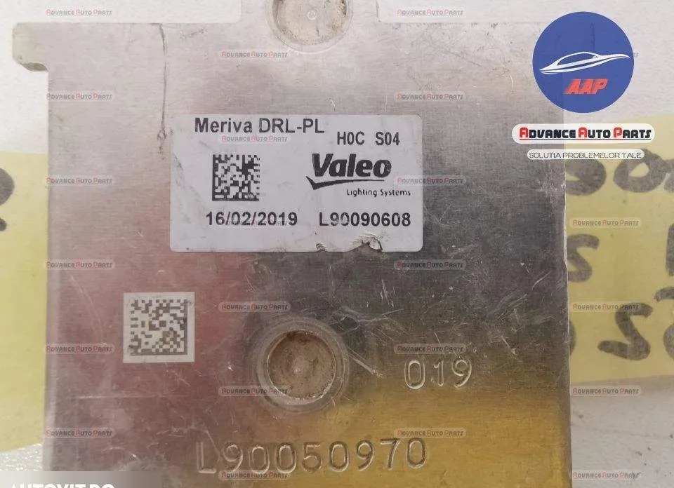 Calculator Balast modul LED original in stare buna Citroen  C4  2 [fac - Foto 3