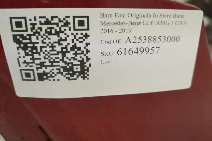 Bara Fata Originala In Stare Buna Mercedes-Benz  GLC AMG  1  [2016 - 2 - Foto 8