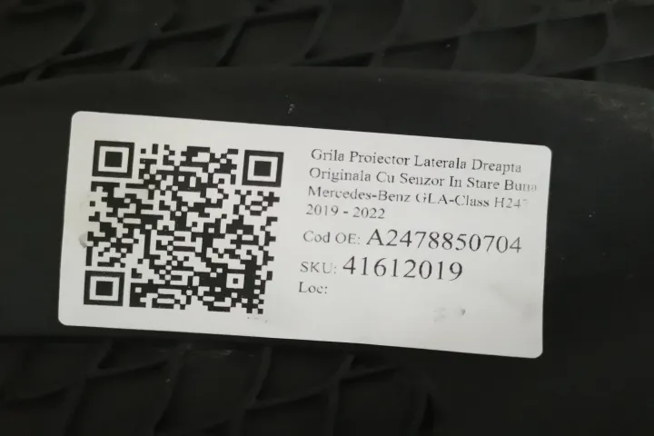 Grila Proiector Laterala Dreapta Originala Cu Senzor In Stare Buna Mer - Foto 7