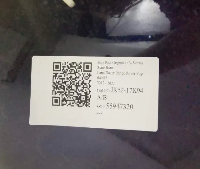 Bara Fata Originala Cu Senzori In Stare Buna Land Rover  Range Rover V - Foto 8