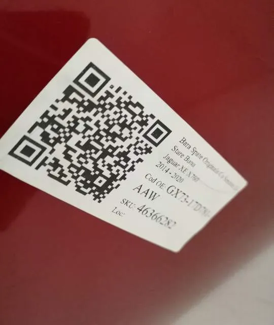 Bara Spate Originala Cu Senzori In Stare Buna Jaguar  XE  X760 [2014 - - Foto 8