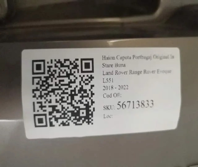 Haion Capota Portbagaj Original In Stare Buna Land Rover  Range Rover - Foto 7