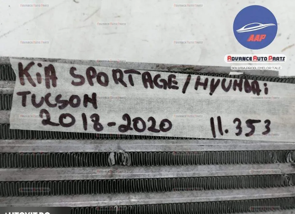 Intercooler original in stare buna Kia  Sportage  4 [facelift] [2018 - - Foto 2