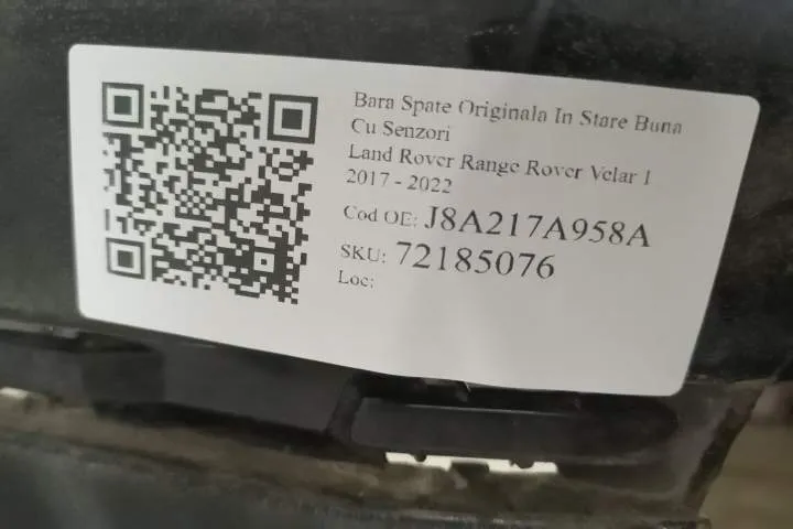 Bara Spate Originala In Stare Buna Cu Senzori Land Rover  Range Rover - Foto 7
