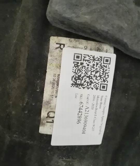 Carenaj Dreapta Spate Original In Stare Buna Mercedes-Benz  E-Class  W - Foto 4