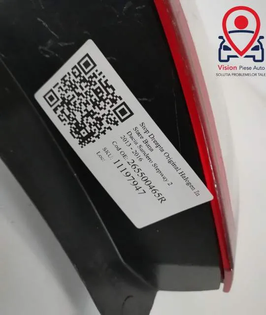 Stop Dreapta Original Halogen In Stare Buna Dacia  Sandero Stepway  ge - Foto 7