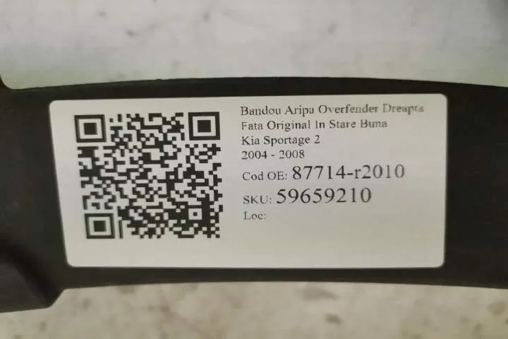 Bandou Aripa Overfender Dreapta Fata Original In Stare Buna Kia  Sport - Foto 7