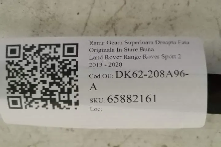 Rama Geam Superioara Dreapta Fata Originala In Stare Buna Land Rover - Foto 7