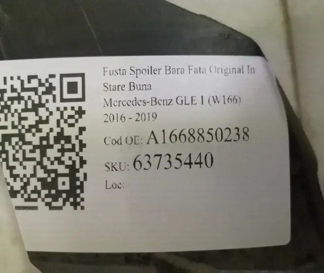 Fusta Spoiler Bara Fata Original In Stare Buna Mercedes-Benz  GLE  1 - Foto 7