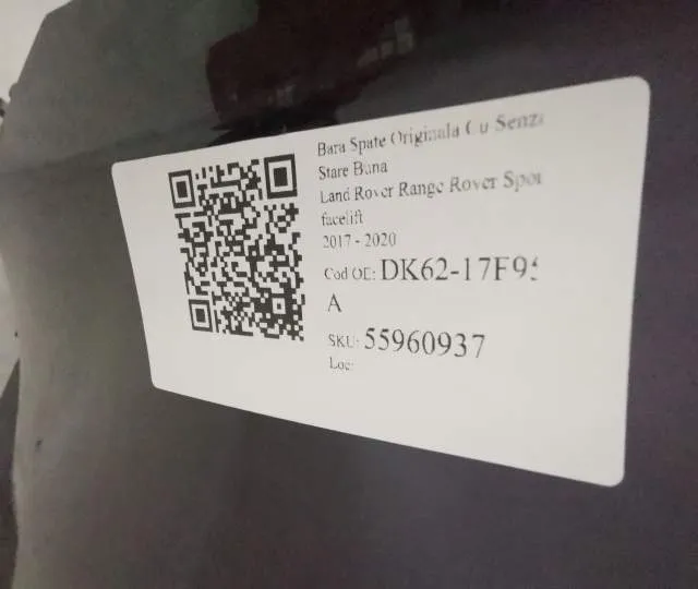 Bara Spate Originala Cu Senzori In Stare Buna Land Rover  Range Rover - Foto 8