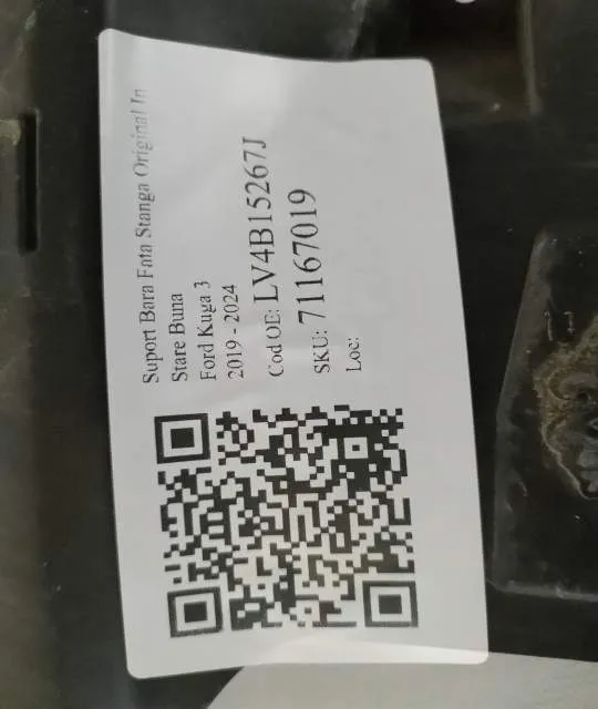 Suport Bara Fata Stanga Original In Stare Buna Ford  Kuga  3 [2019 - 2 - Foto 7