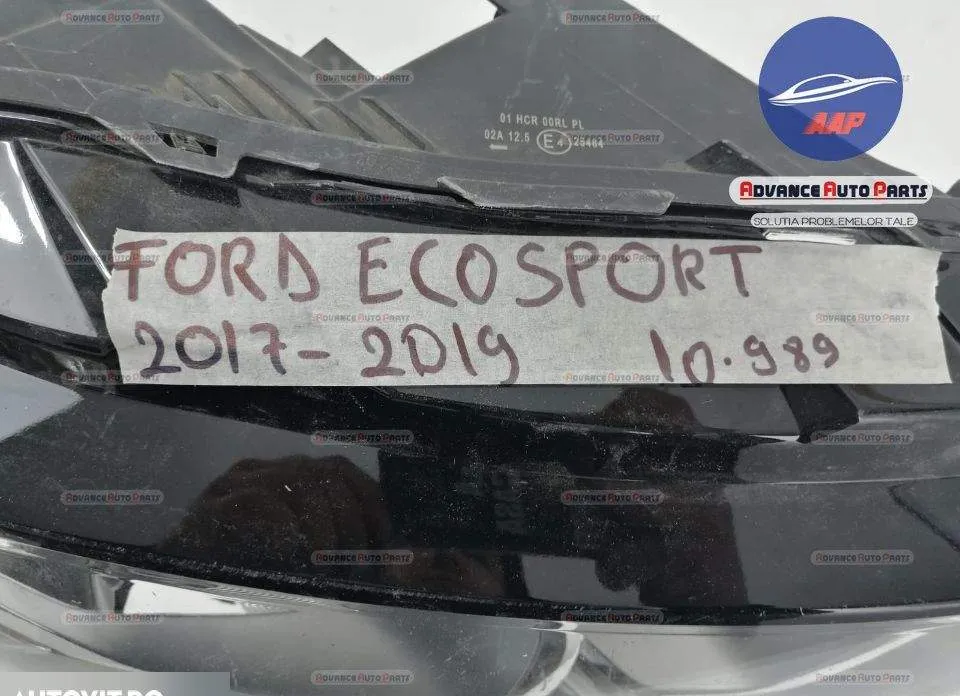 Far Dreapta original cu Bixenon Ford  EcoSport  2 [facelift] [2017 - 2 - Foto 8
