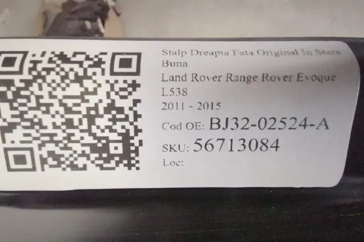 Stalp Dreapta Fata Original In Stare Buna Land Rover  Range Rover Evoq - Foto 7