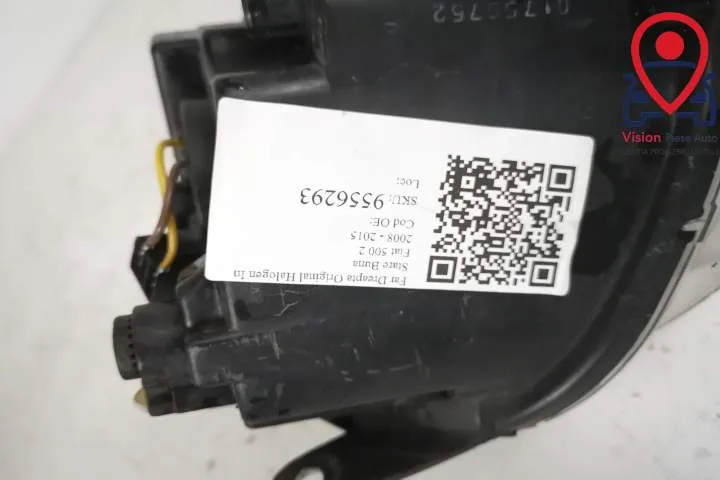 Far Dreapta Original Halogen In Stare Buna Fiat  500 2 [2008 - 2015] - Foto 8