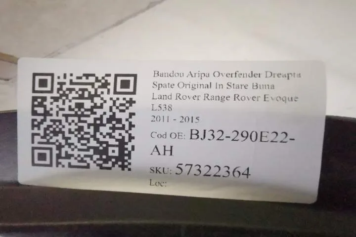 Bandou Aripa Overfender Dreapta Spate Original In Stare Buna Land Rove - Foto 7