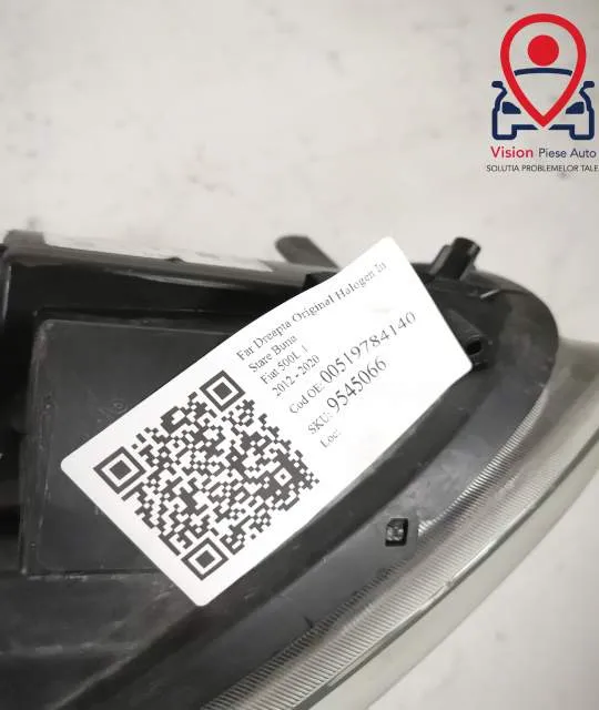 Far Dreapta Original Halogen In Stare Buna Fiat  500L  1 [2012 - 2020] - Foto 8