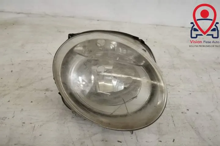 Far Dreapta Original Halogen Fara Prinderi Fiat  500 2 [2008 - 2015]