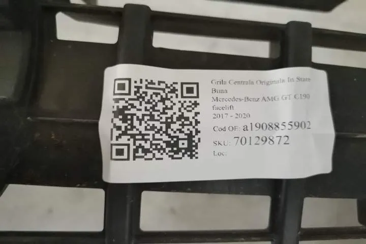 Grila Centrala Originala In Stare Buna Mercedes-Benz AMG GT C190 [face - Foto 7