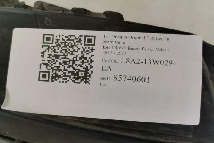 Far Dreapta Original Full Led In Stare Buna Land Rover  Range Rover Ve - Foto 7