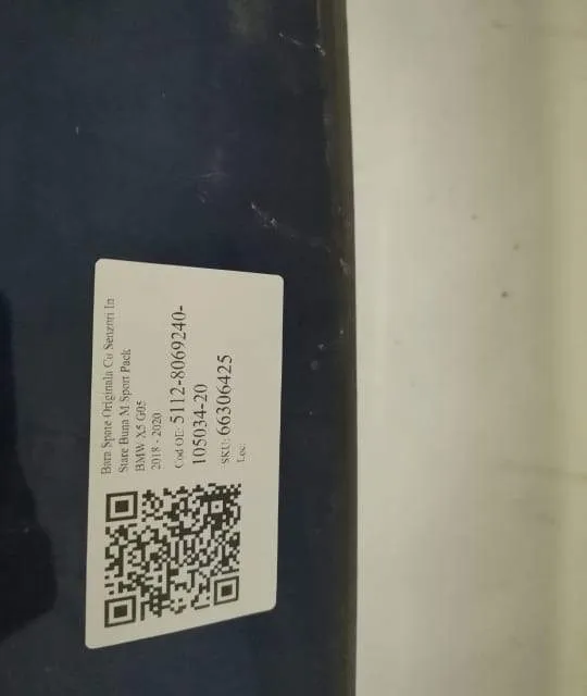 Bara Spate Originala Cu Senzori In Stare Buna M Sport Pack 2021 2022 B - Foto 8