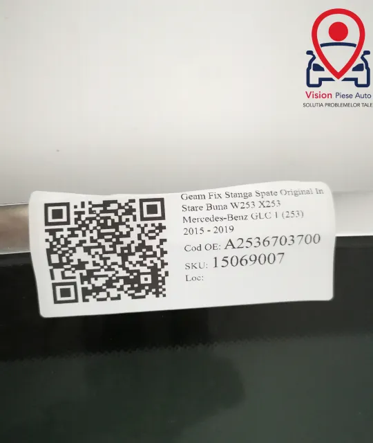Geam Fix Dreapta Spate Original In Stare Buna W253 X253 Mercedes-Benz - Foto 7