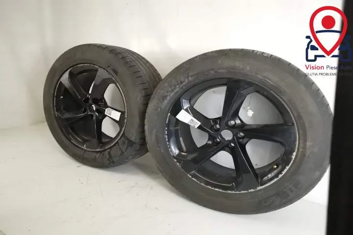 Jante Janta Originala 8.5 J R19 ET 45 Cu Anvelopa Goodyear Eagle Asyne - Foto 3