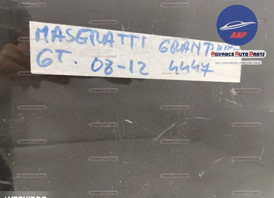 Bara spate cu senzori - in stare buna Maserati  GranTurismo  1 [2007 - - Foto 5