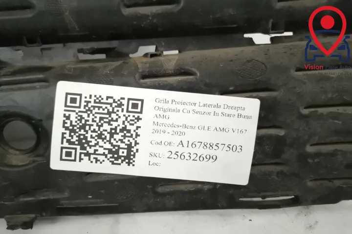 Grila Proiector Laterala Dreapta Originala Cu Senzor In Stare Buna AMG - Foto 7