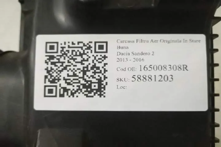 Carcasa Filtru Aer Originala In Stare Buna Dacia  Sandero  2 [2013 - 2 - Foto 7