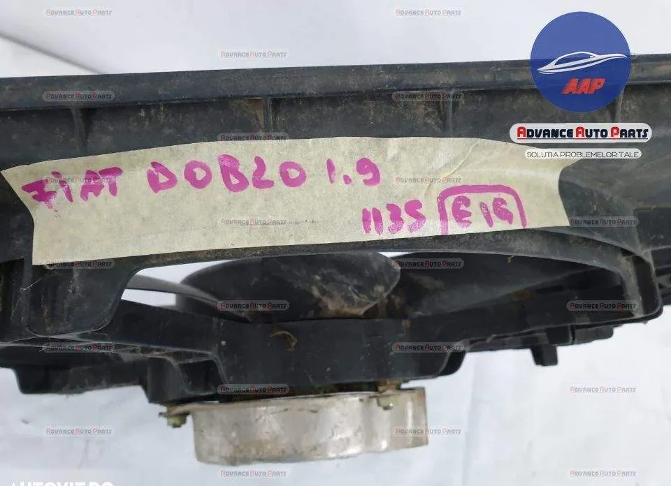 GMV electroventilator 1.9 original in stare buna Fiat  Doblo  1 [facel - Foto 5