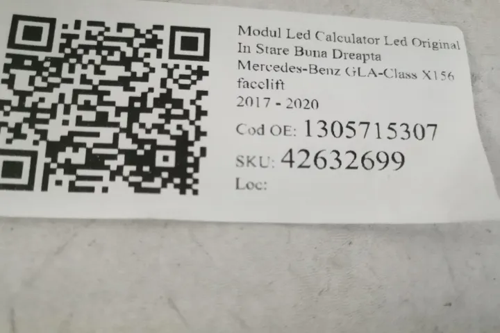 Modul Led Calculator Led Original In Stare Buna Dreapta Mercedes-Benz - Foto 5