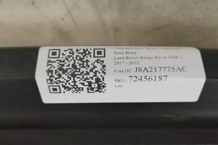 Ornament Bara Spate Original In Stare Buna Land Rover  Range Rover Vel - Foto 7