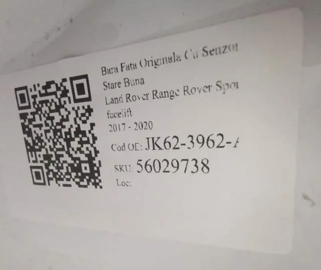Bara Fata Originala Cu Senzori In Stare Buna Land Rover  Range Rover S - Foto 8