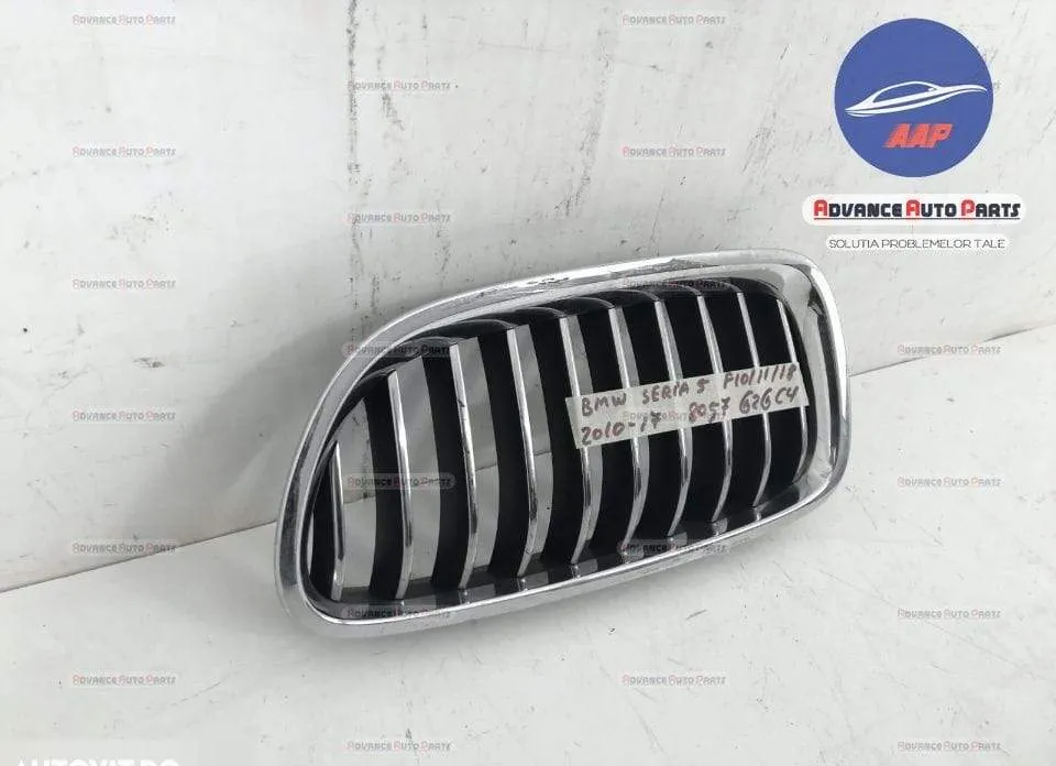 Grila stanga originala BMW  Seria 5  F07/F10/F11 [2009 - 2013] - Foto 3