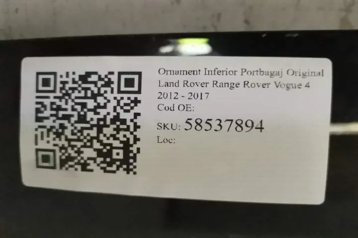Ornament Inferior Portbagaj Original Land Rover  Range Rover Vogue  4 - Foto 7