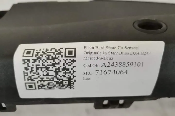 Fusta Bara Spate Cu Senzori Originala In Stare Buna EQA H243 Mercedes- - Foto 7