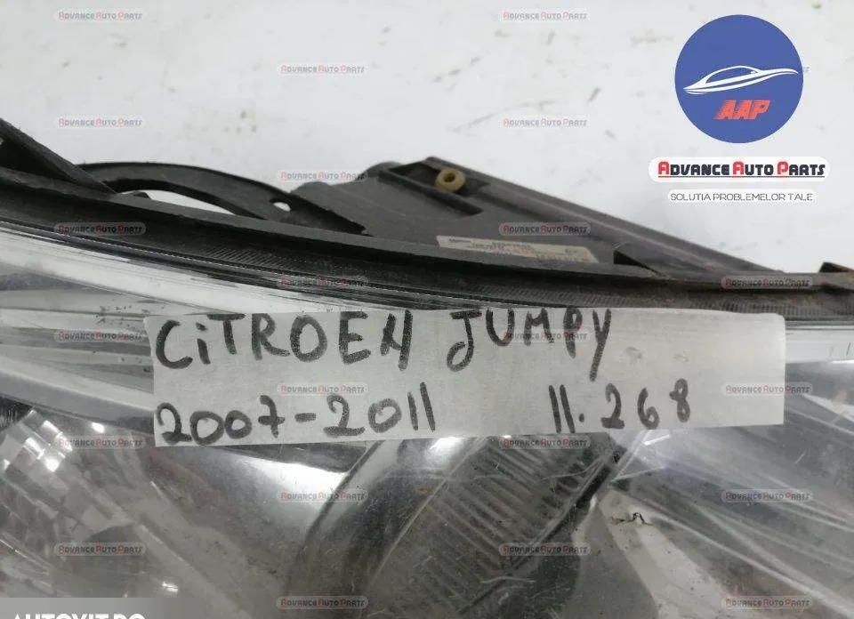 Far Dreapta cu halogen original Citroen  Jumpy  2 [2007 - 2016] - Foto 7