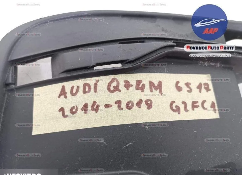 Grila dreapta proiector originala in stare buna Audi  Q7  4M [2015 - 2 - Foto 6
