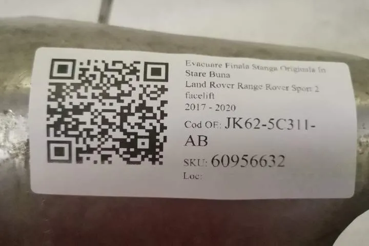 Evacuare Finala Stanga Originala In Stare Buna Land Rover  Range Rover - Foto 7