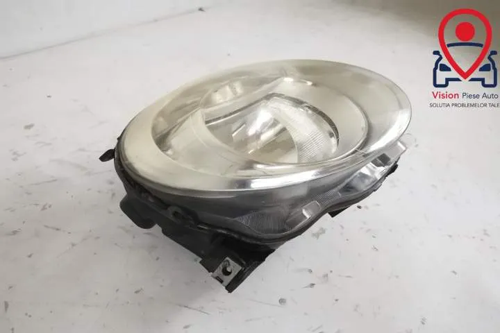 Far Dreapta Original Halogen In Stare Buna Fiat  500 2 [2008 - 2015] - Foto 2
