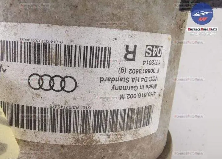 Perna aer amortizor dreapta spate - original Audi  A8  D4/4H [2010 - 2 - Foto 4