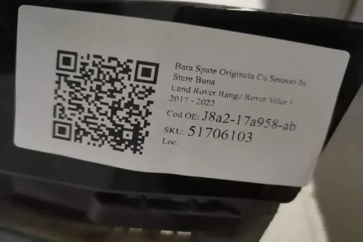 Bara Spate Originala Cu Senzori In Stare Buna Land Rover  Range Rover - Foto 8