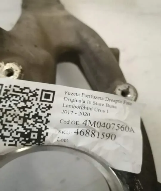Fuzeta Portfuzeta Dreapta Fata Originala In Stare Buna Lamborghini  Ur - Foto 4